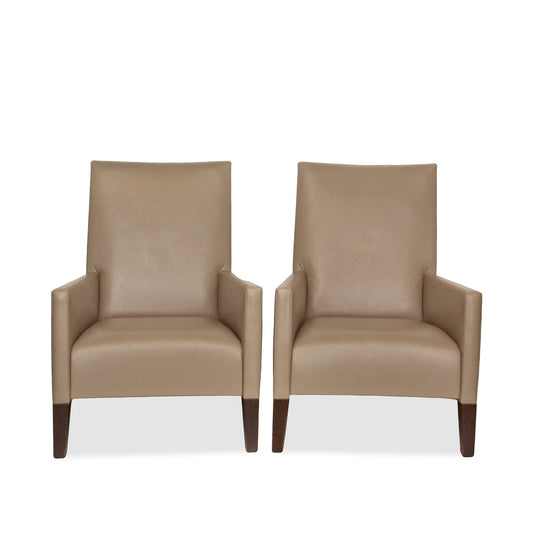 Holly Hunt Studio H Solace Lounge Chairs, Pair of