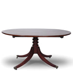 Early 19th Century George III Oval Mahogany Breakfast Dining Table