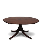 Early 19th Century George III Oval Mahogany Breakfast Dining Table