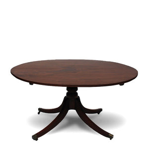 Early 19th Century George III Oval Mahogany Breakfast Dining Table
