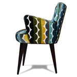 Pair of MCM Chairs with Missoni Upholstery