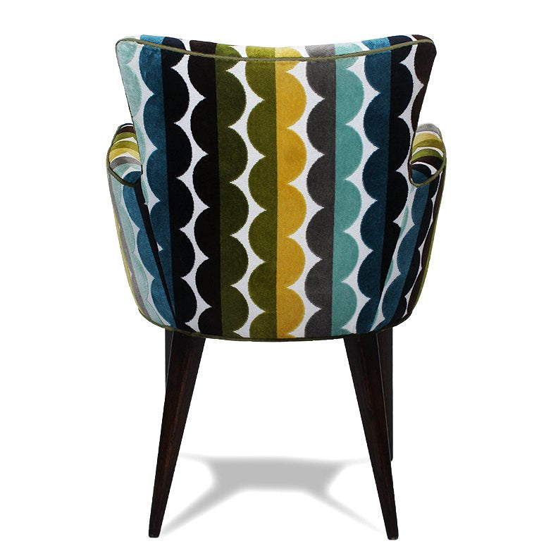 Pair of MCM Chairs with Missoni Upholstery