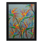 Mike Stanko Framed ”Birds of Paradise" Painting