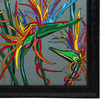 Mike Stanko Framed ”Birds of Paradise" Painting