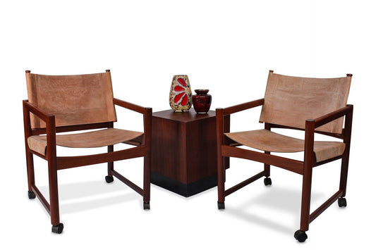 Pair of Michel Arnoult Peglev Brazilian Armchairs