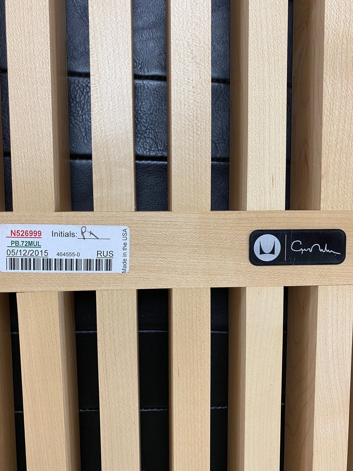 George Nelson Slatted Platform Bench by Herman Miller
