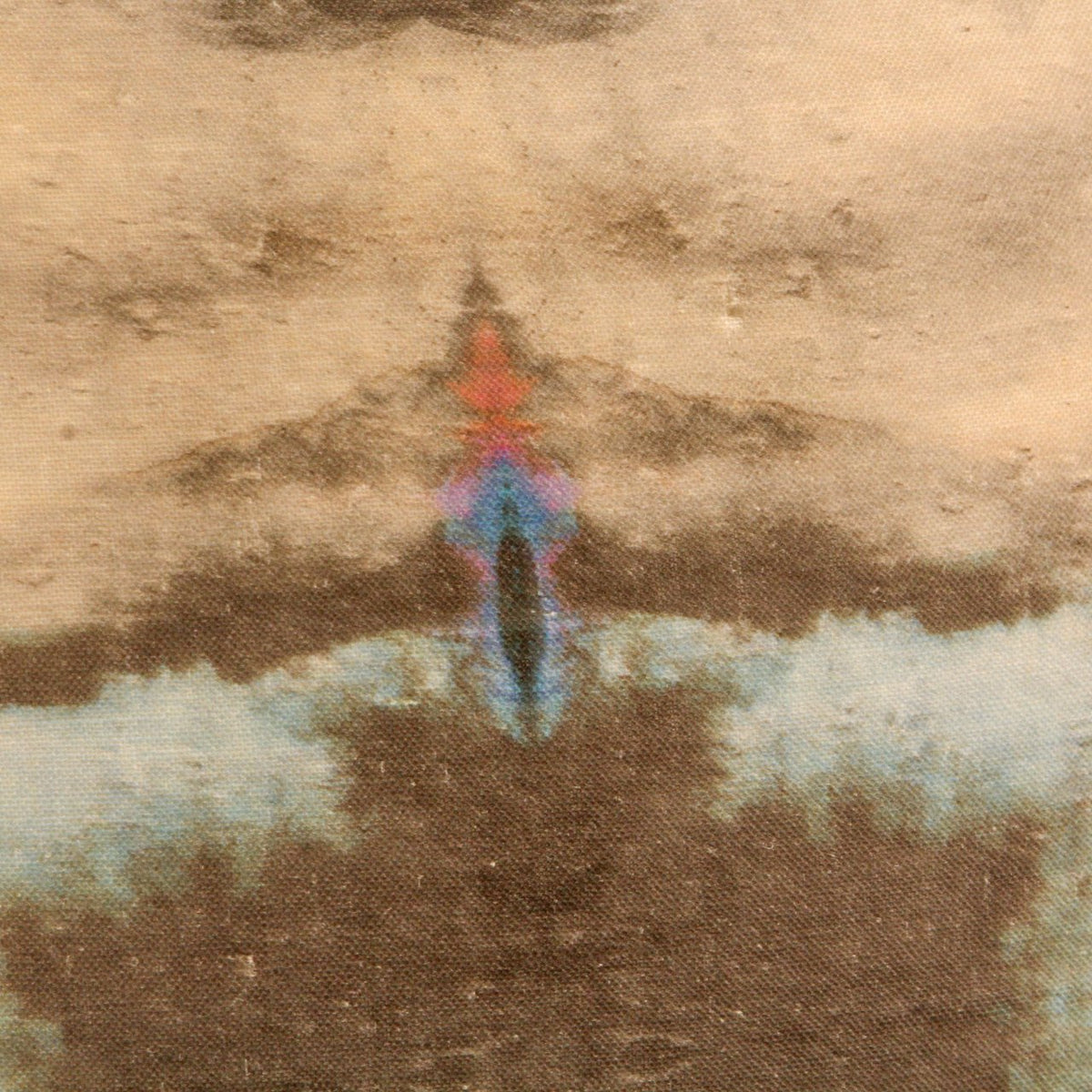 Large Hand Dyed Throw Pillow