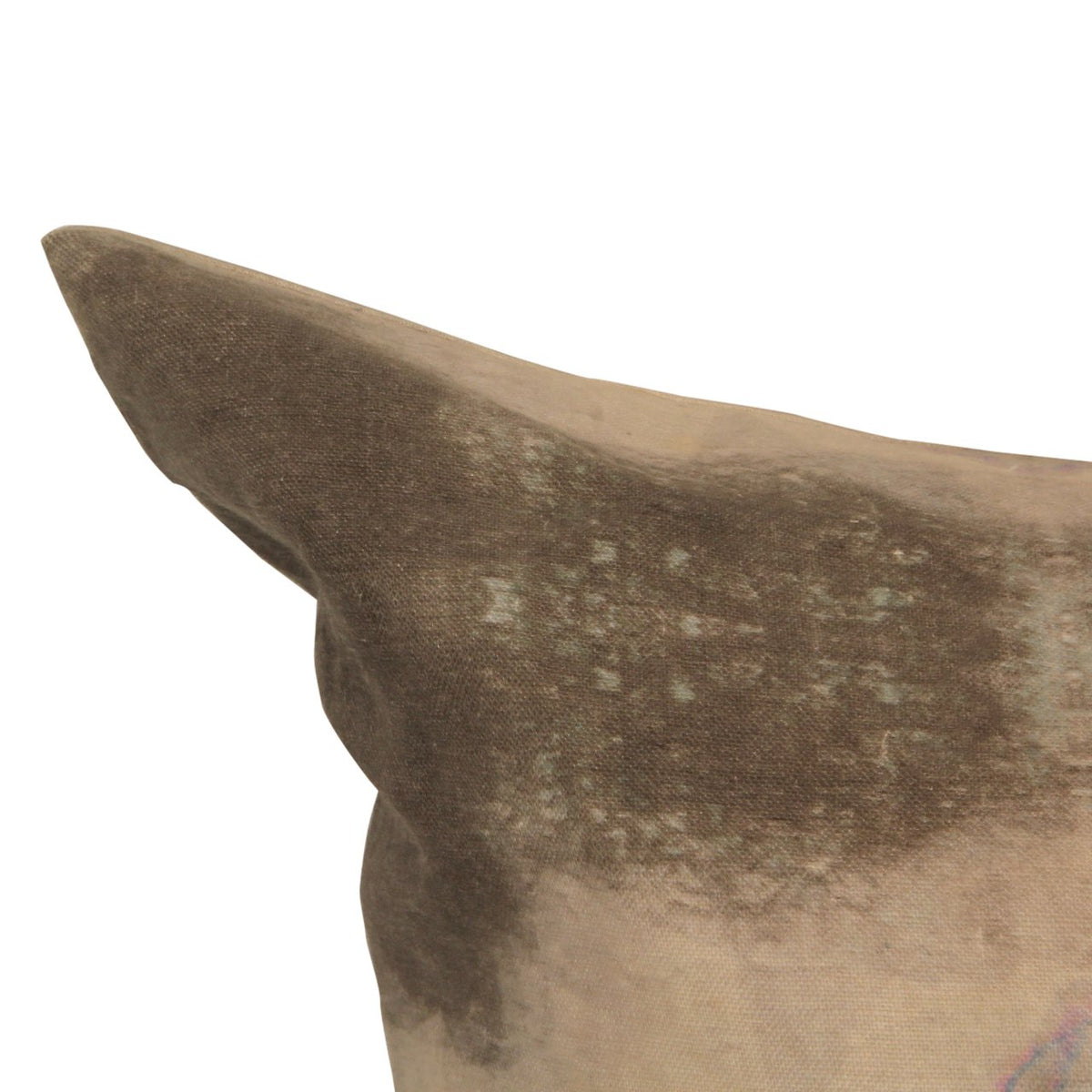 Large Hand Dyed Throw Pillow