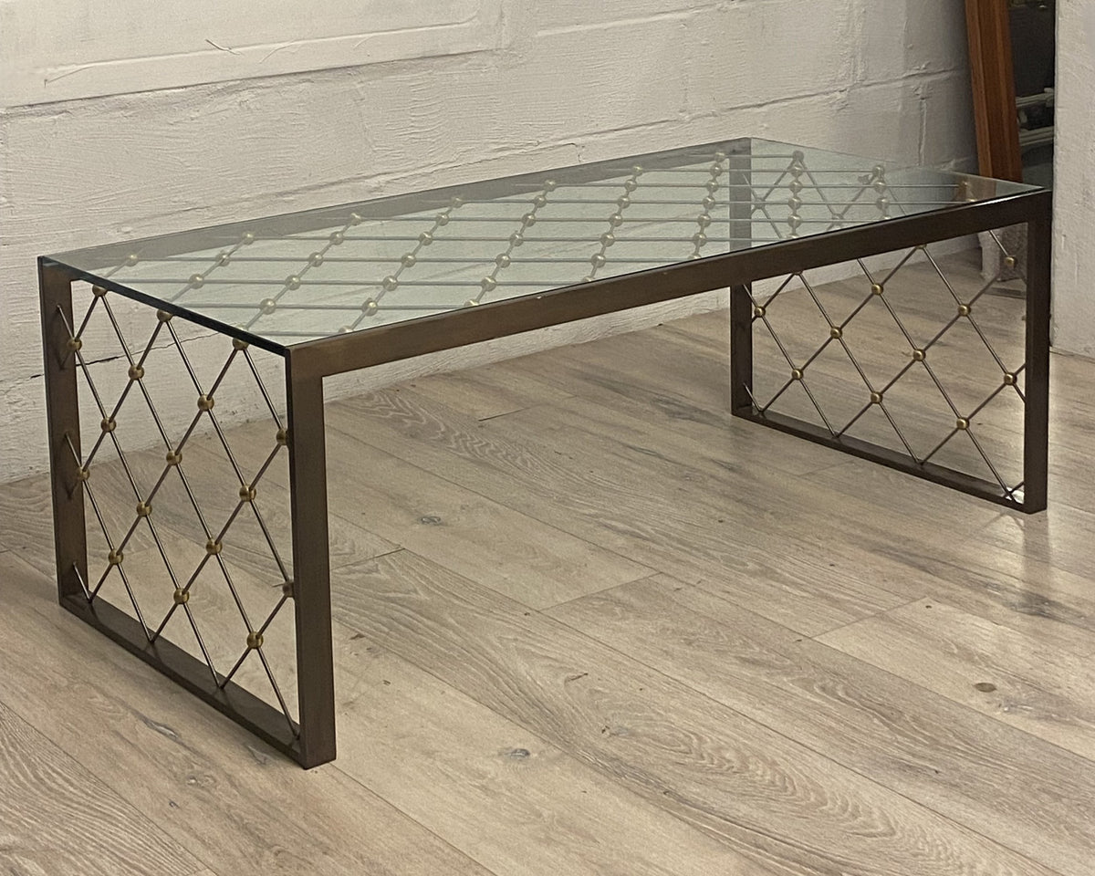 Carole Gratale Coffee Table After Jean Royere Eiffel