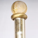 Vintage Donghia Italian Murano Stellare Hand-Blown with Gold Dust Wall Sconces, Pair of