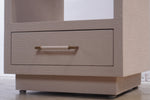 Interlude Home Taylor Small Bedside Chests, Pair of (New Condition)