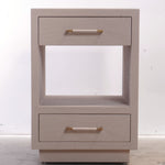 Interlude Home Taylor Small Bedside Chests, Pair of (New Condition)