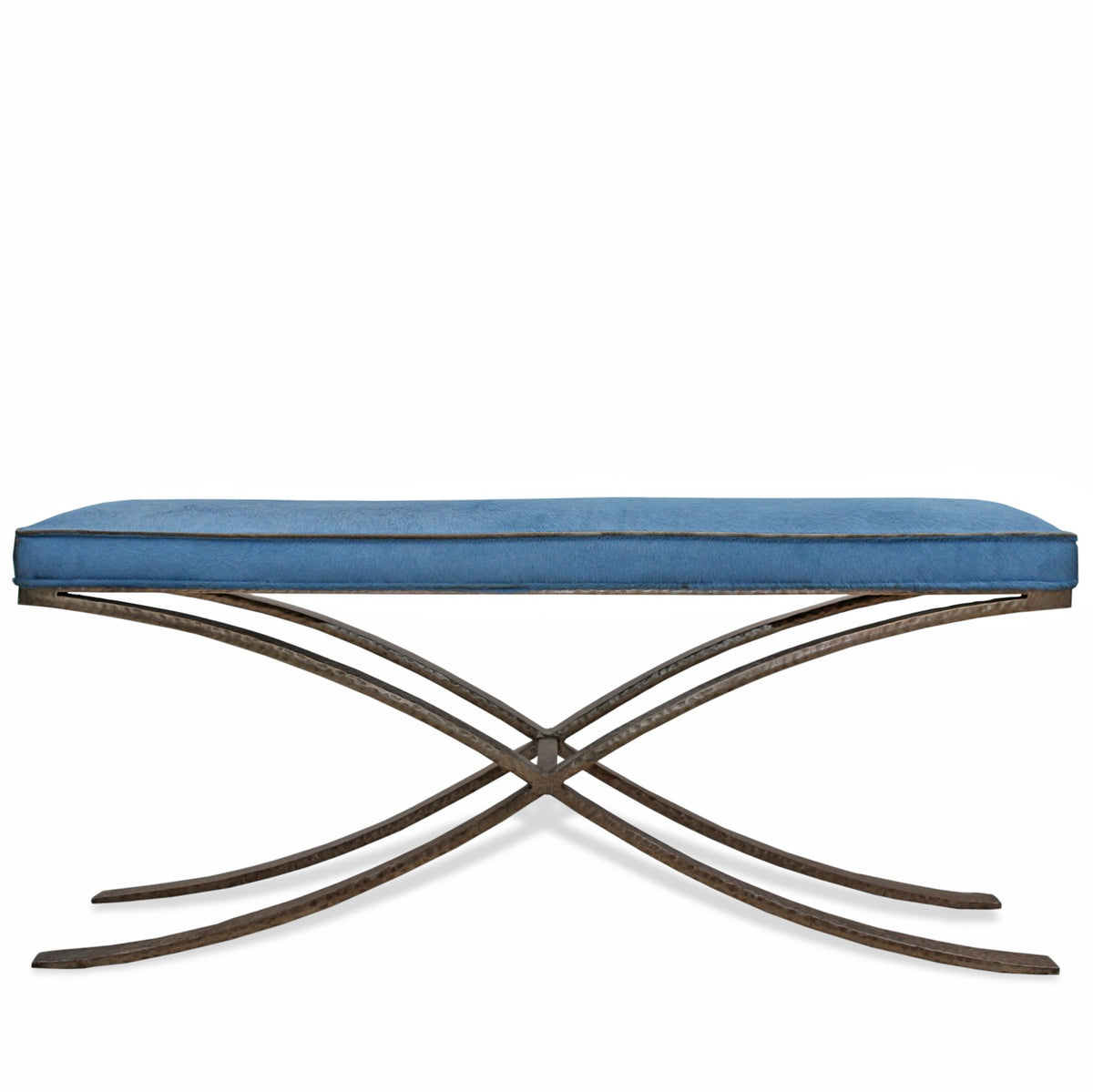 Ironies Danica Modern Cowhide Bench