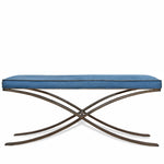 Ironies Danica Modern Cowhide Bench