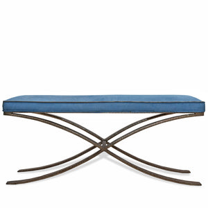 Ironies Danica Modern Cowhide Bench