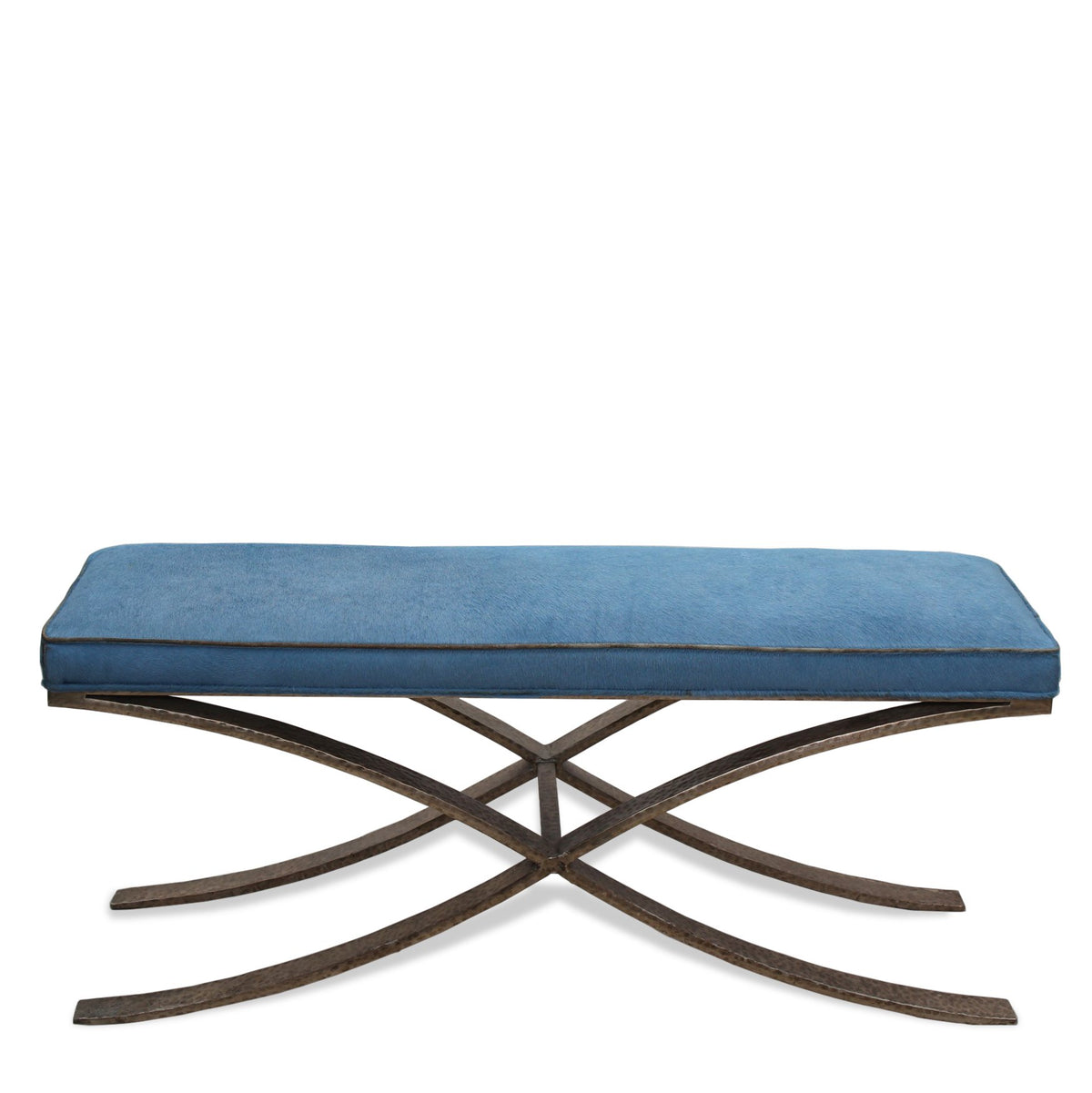 Ironies Danica Modern Cowhide Bench