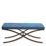 Ironies Danica Modern Cowhide Bench