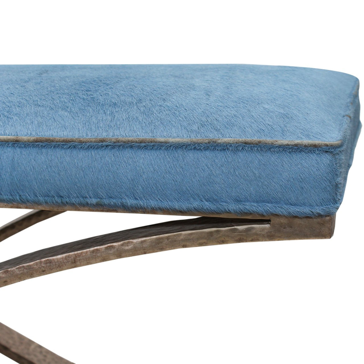 Ironies Danica Modern Cowhide Bench