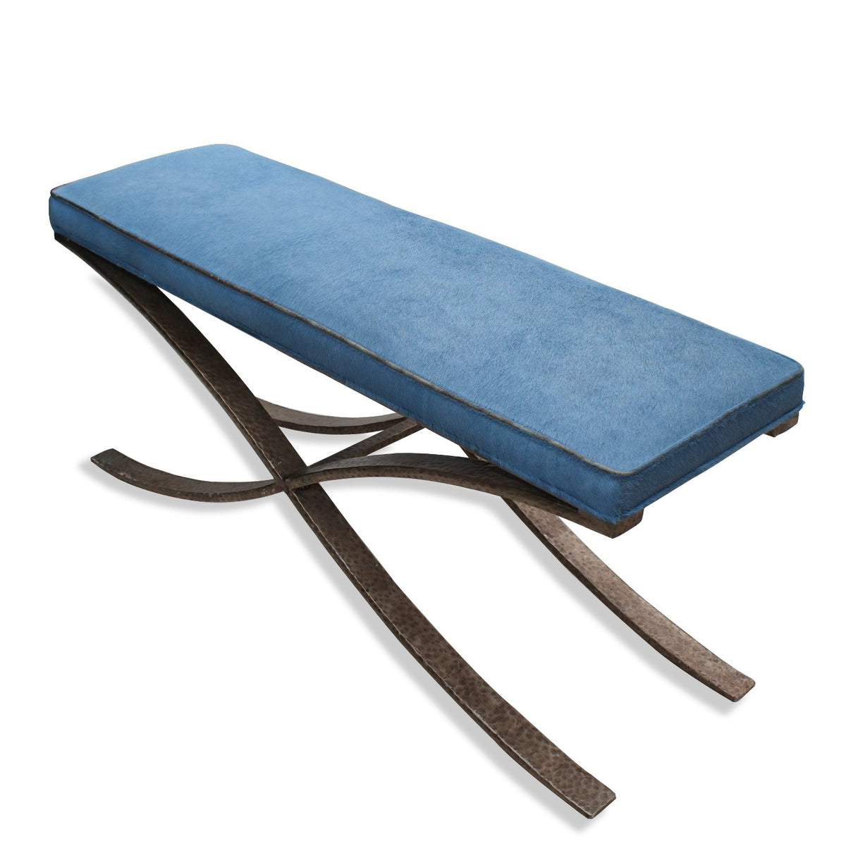 Ironies Danica Modern Cowhide Bench