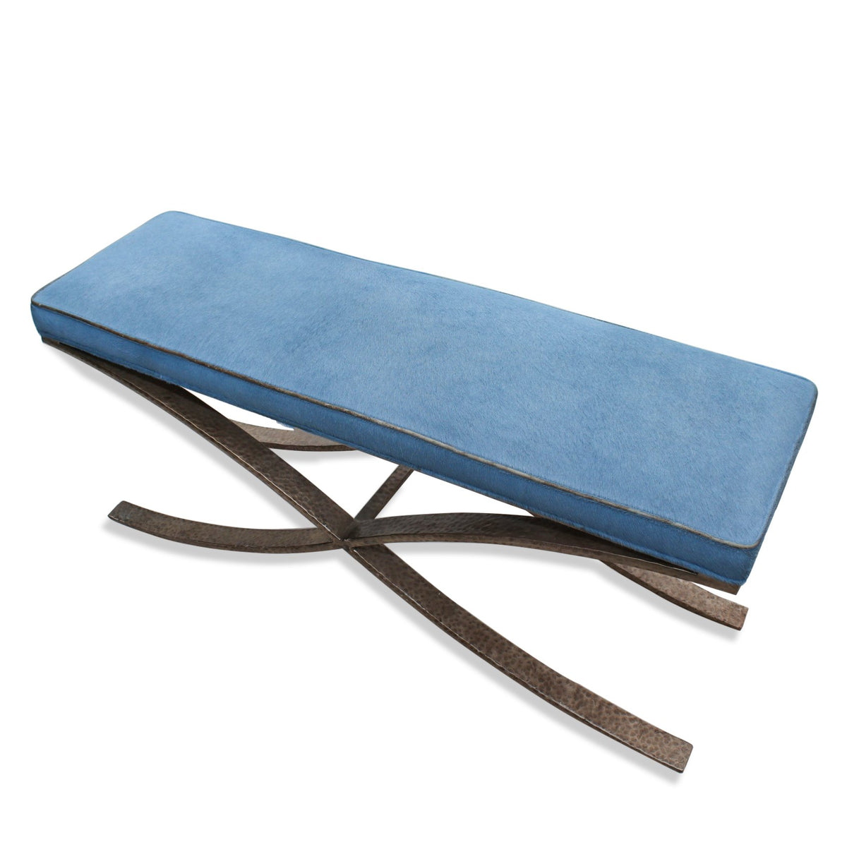 Ironies Danica Modern Cowhide Bench