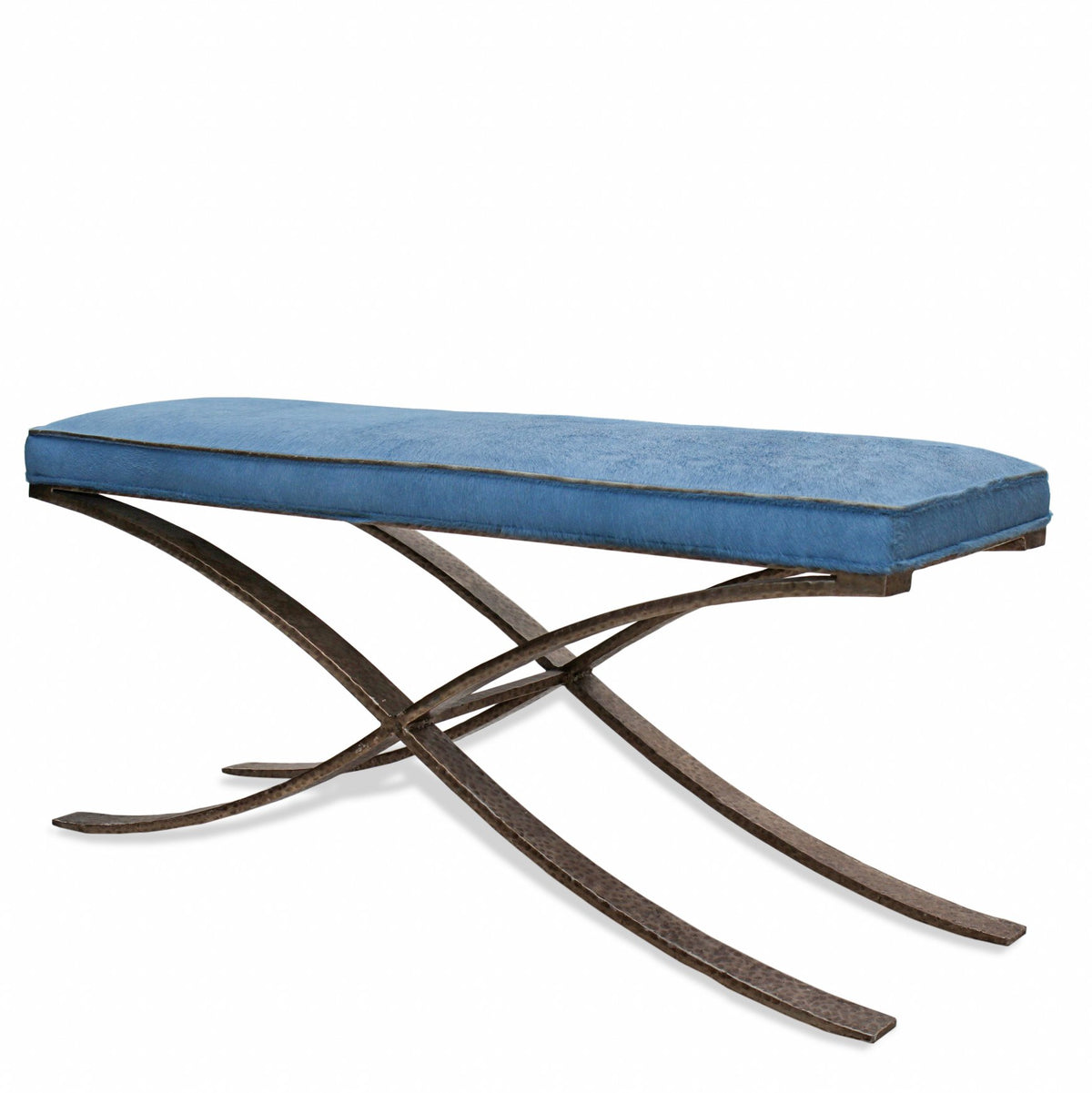 Ironies Danica Modern Cowhide Bench