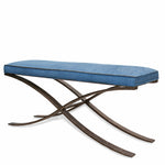 Ironies Danica Modern Cowhide Bench