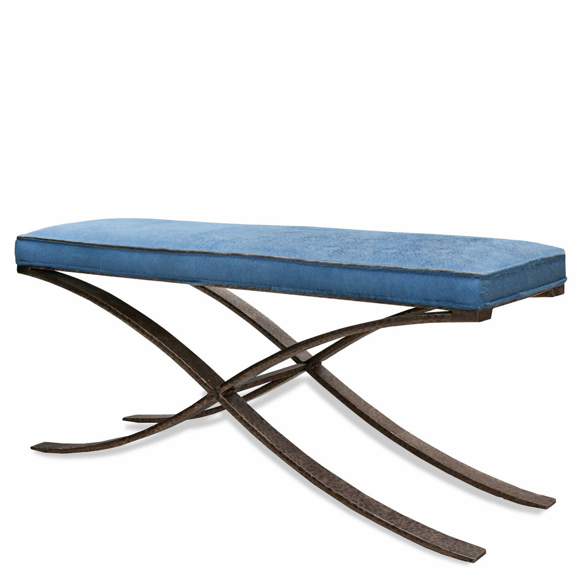 Ironies Danica Modern Cowhide Bench