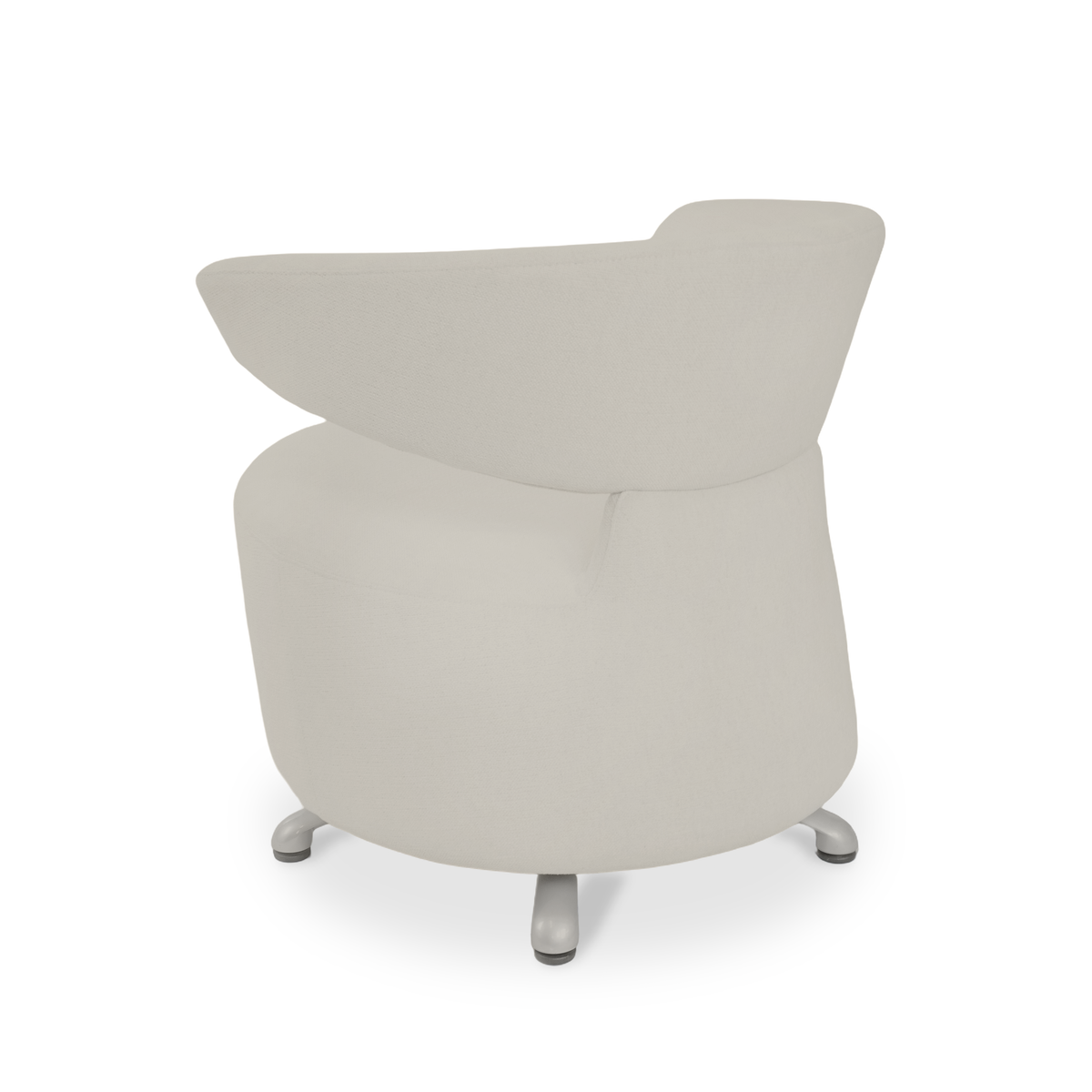 Italian Cassina Aki and Biki Swivel Armchairs by Toshiyuki Kita, Set of