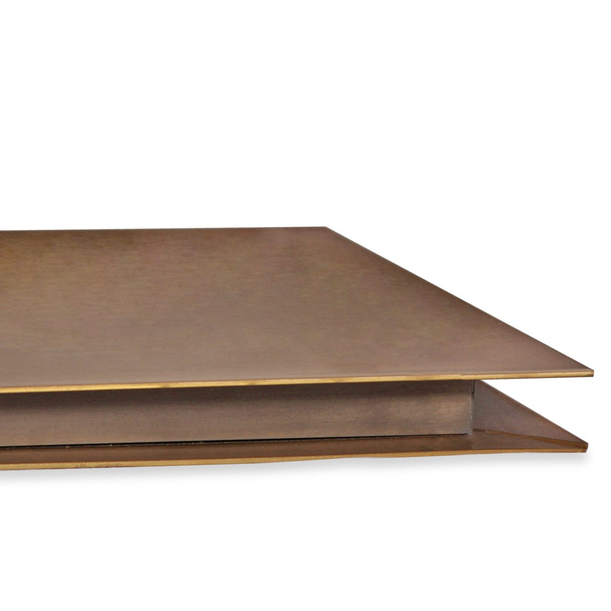 Italian Brass and Metal Contemporary Console by Giacomo Cuccoli