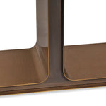 Italian Brass and Metal Contemporary Console by Giacomo Cuccoli