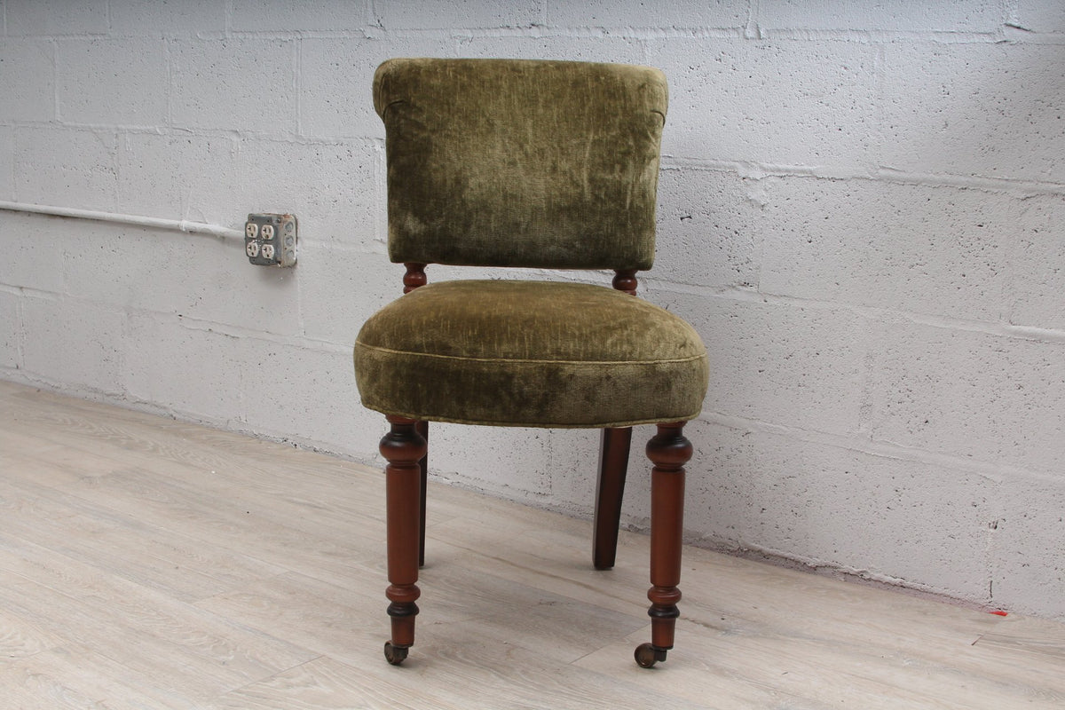 Pair of John Derian for Cisco Brothers Leaf Chair with Fruitwood Frame Finish