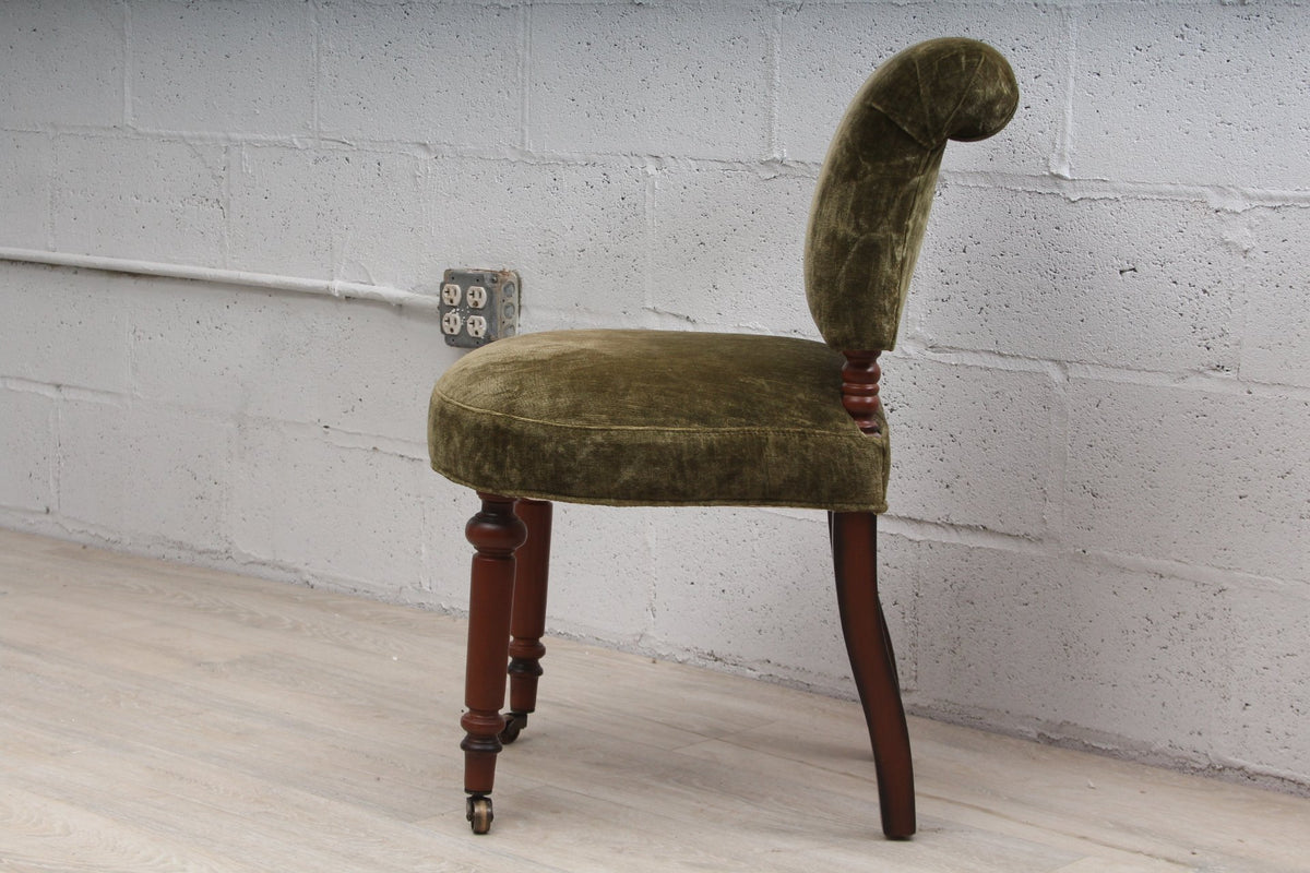 Pair of John Derian for Cisco Brothers Leaf Chair with Fruitwood Frame Finish