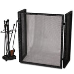 John Rosselli Fireplace Tool Set & Screen