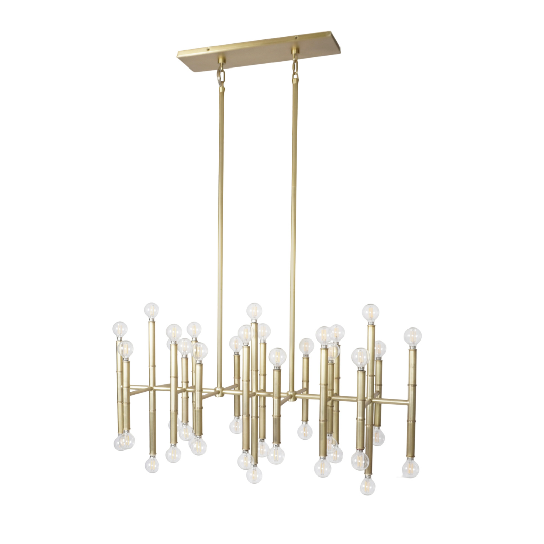 Jonathan Adler Meurice Rectangle Chandelier