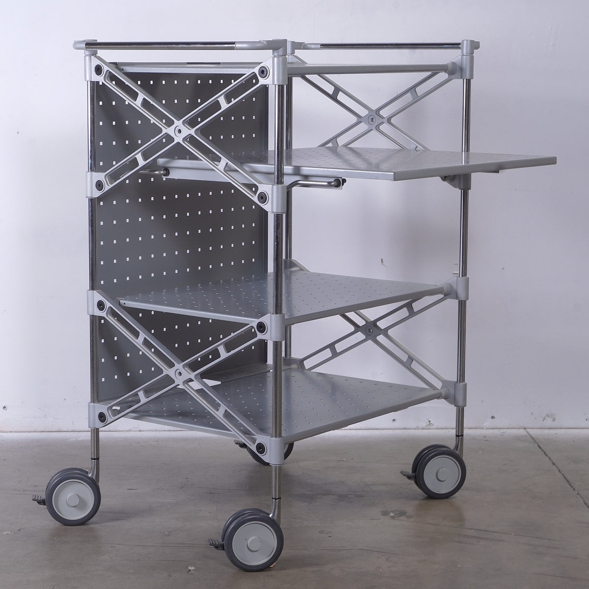 Kartell OXO Trolley Computer Cart by Antonio Citterio