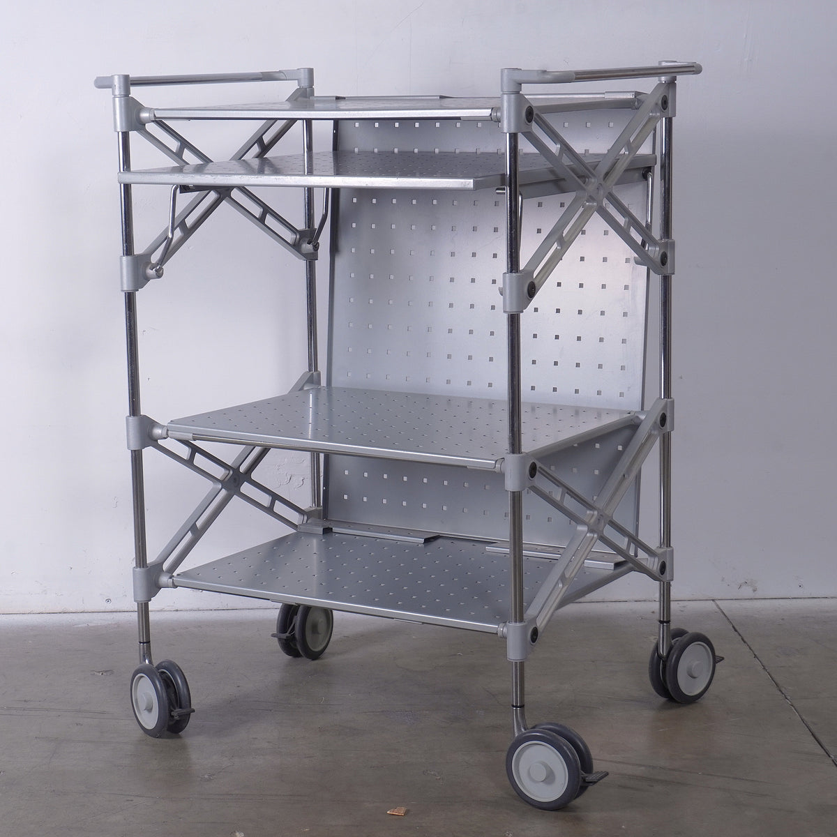 Kartell OXO Trolley Computer Cart by Antonio Citterio
