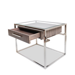 Kennan Bedside Tables from Restoration Hardware, Pair of