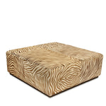 Kenneth Cole Zebra Design Cowhide Ottoman (2 Available)