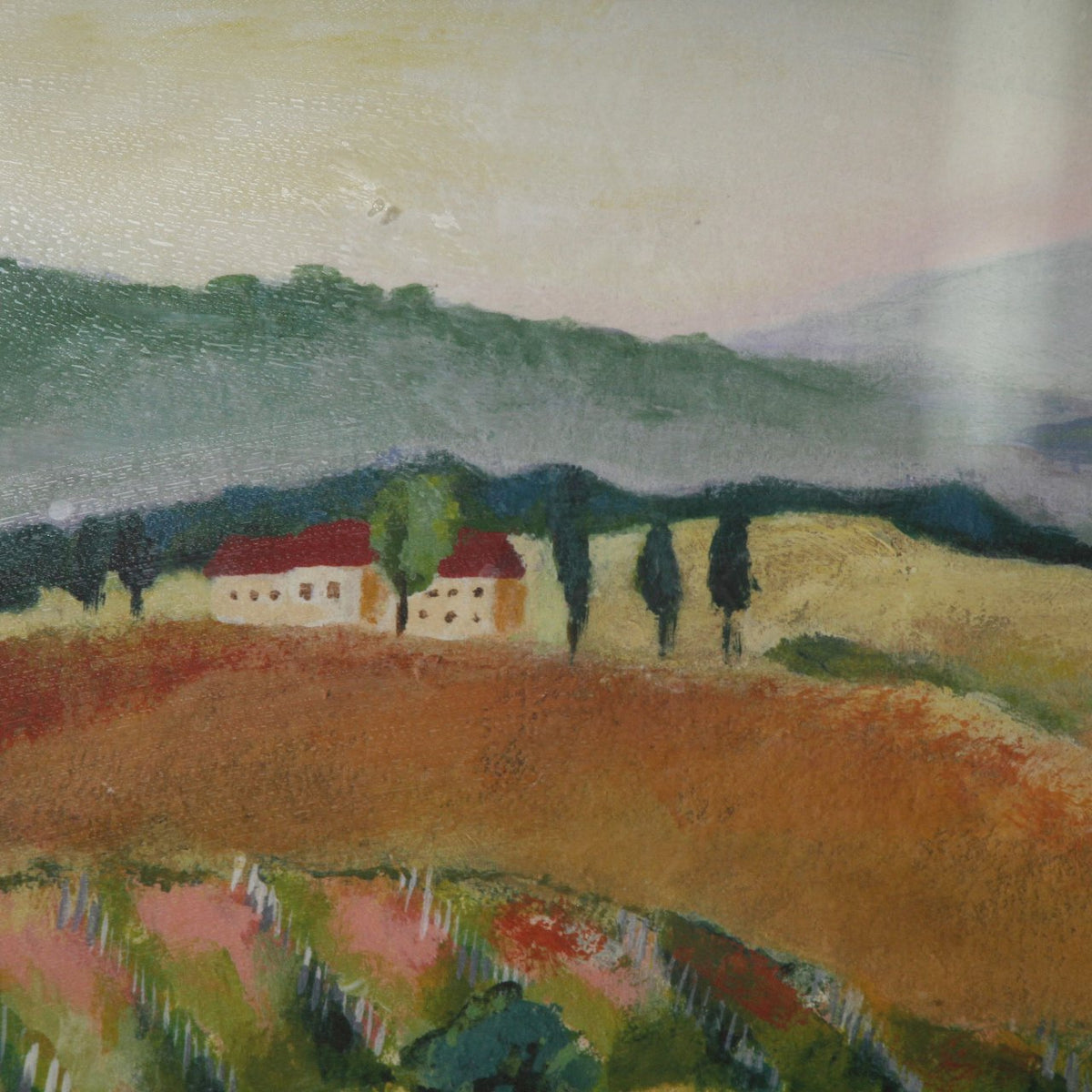 Kris Taylor Diptych Print - Tuscany Afternoon I & Afternoon II