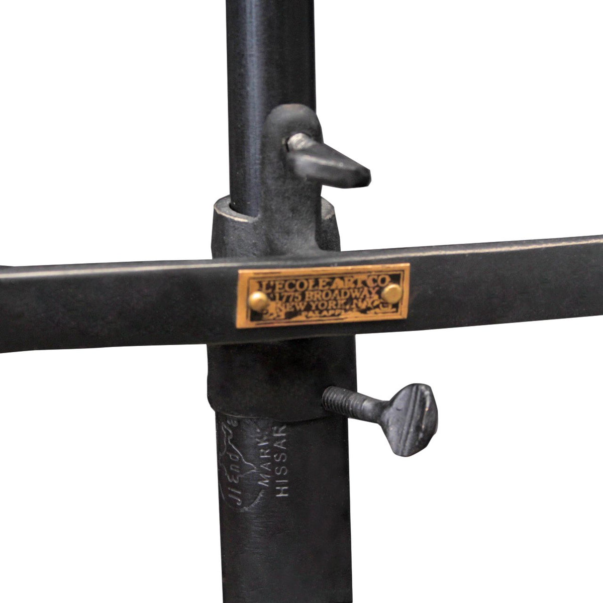 L'Ecole Art Co. New York, Industrial Cast Iron Artist Easel C1900s