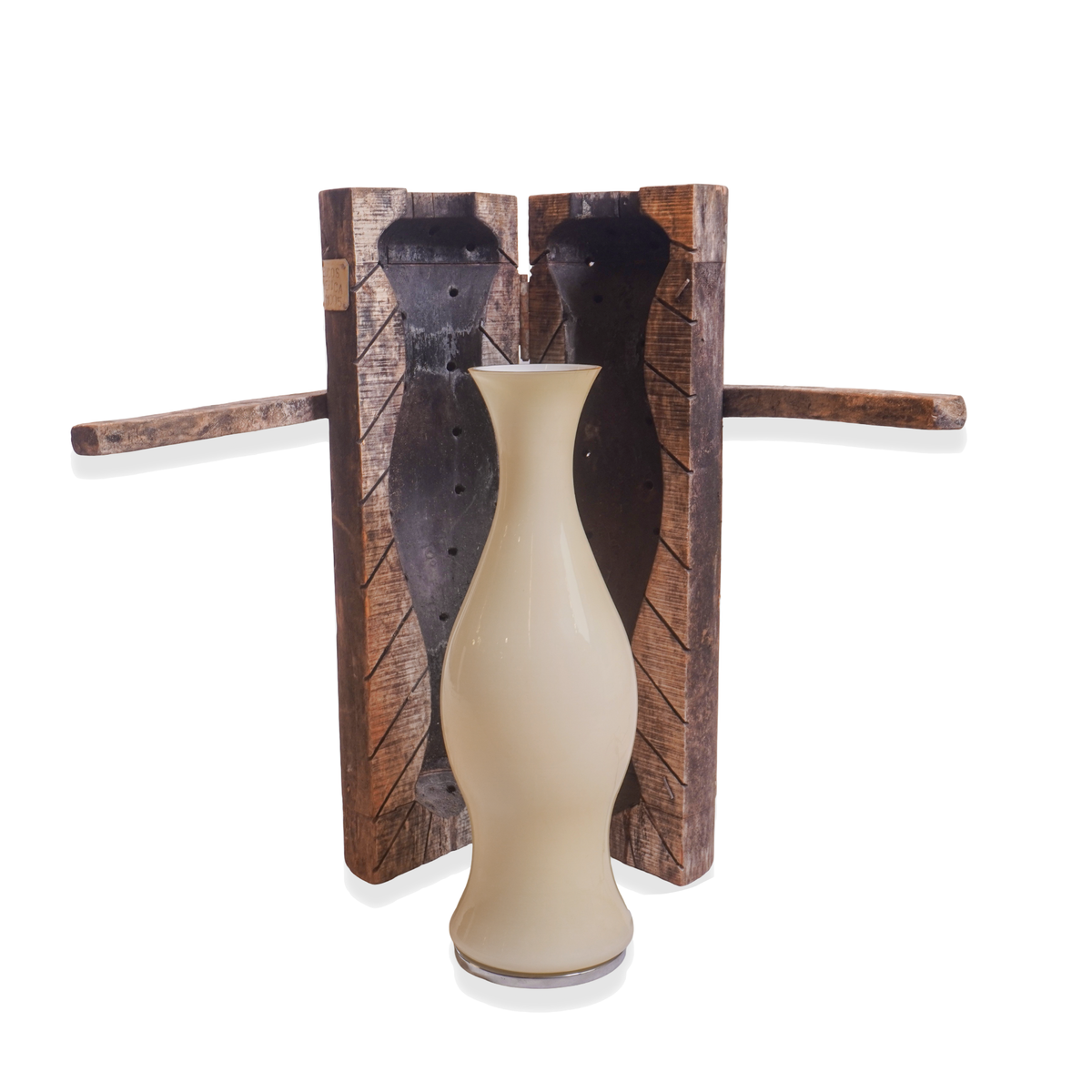 Leucos Hand Blown by Eva Zeisel with Wood Mold, Spring Collection