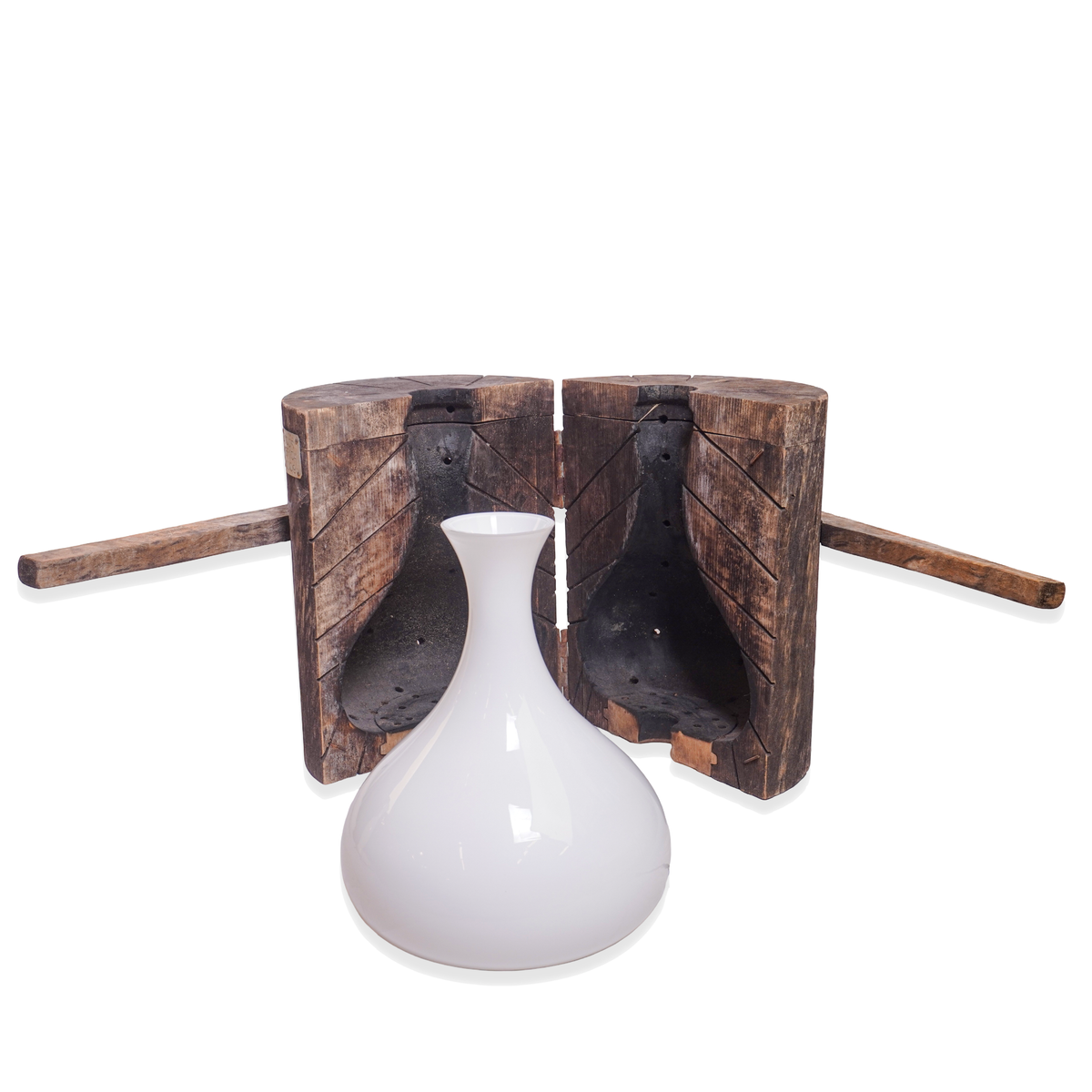 Leucos Hand Blown by Eva Zeisel with Wood Mold, Summer Collection
