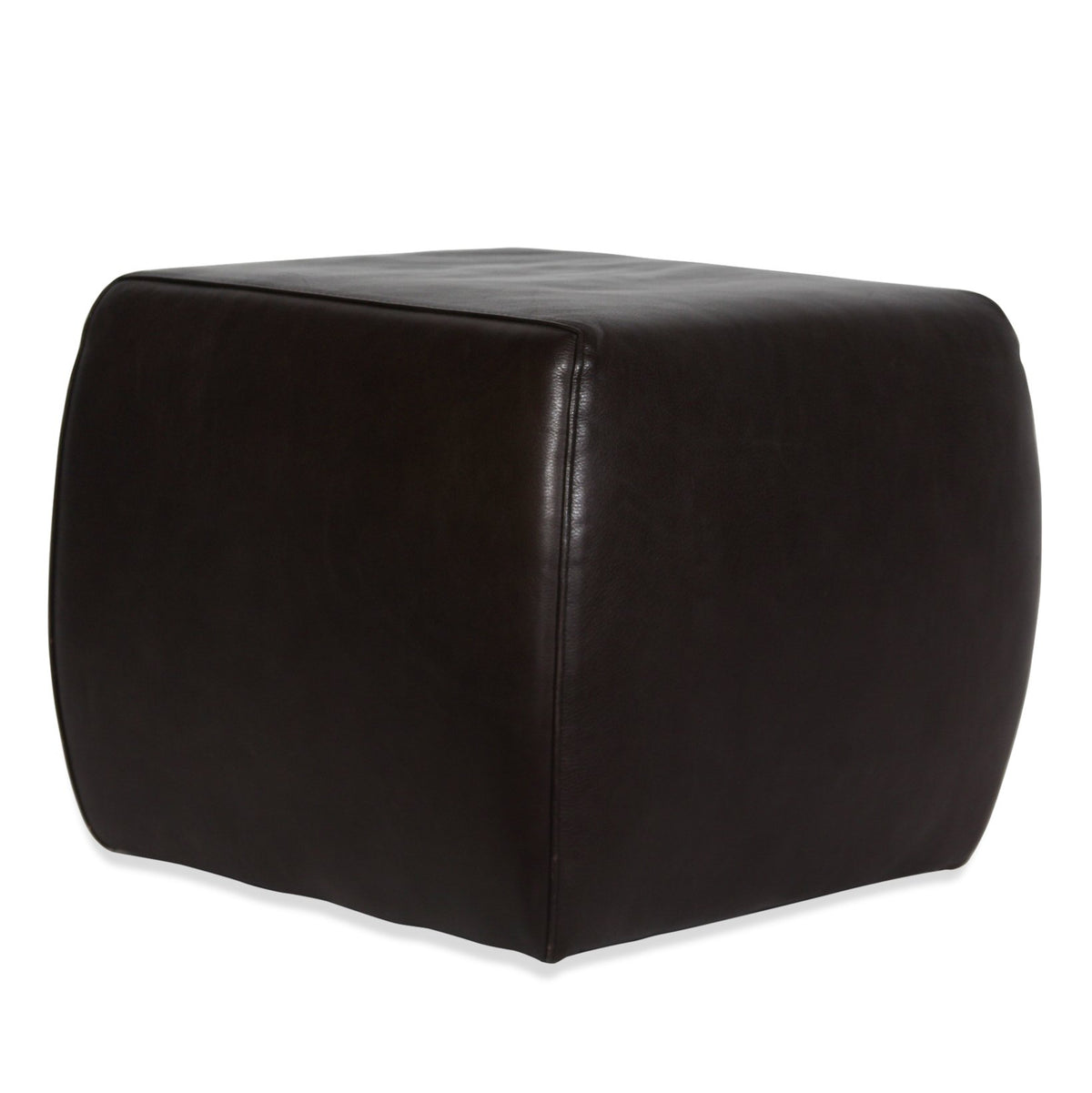 Lind Square Leather Ottoman from Room & Board
