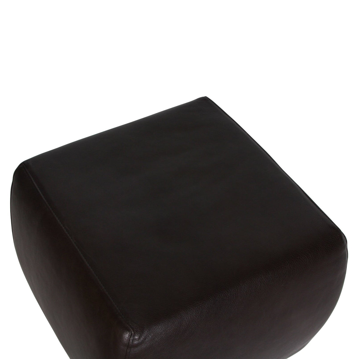 Lind Square Leather Ottoman from Room & Board