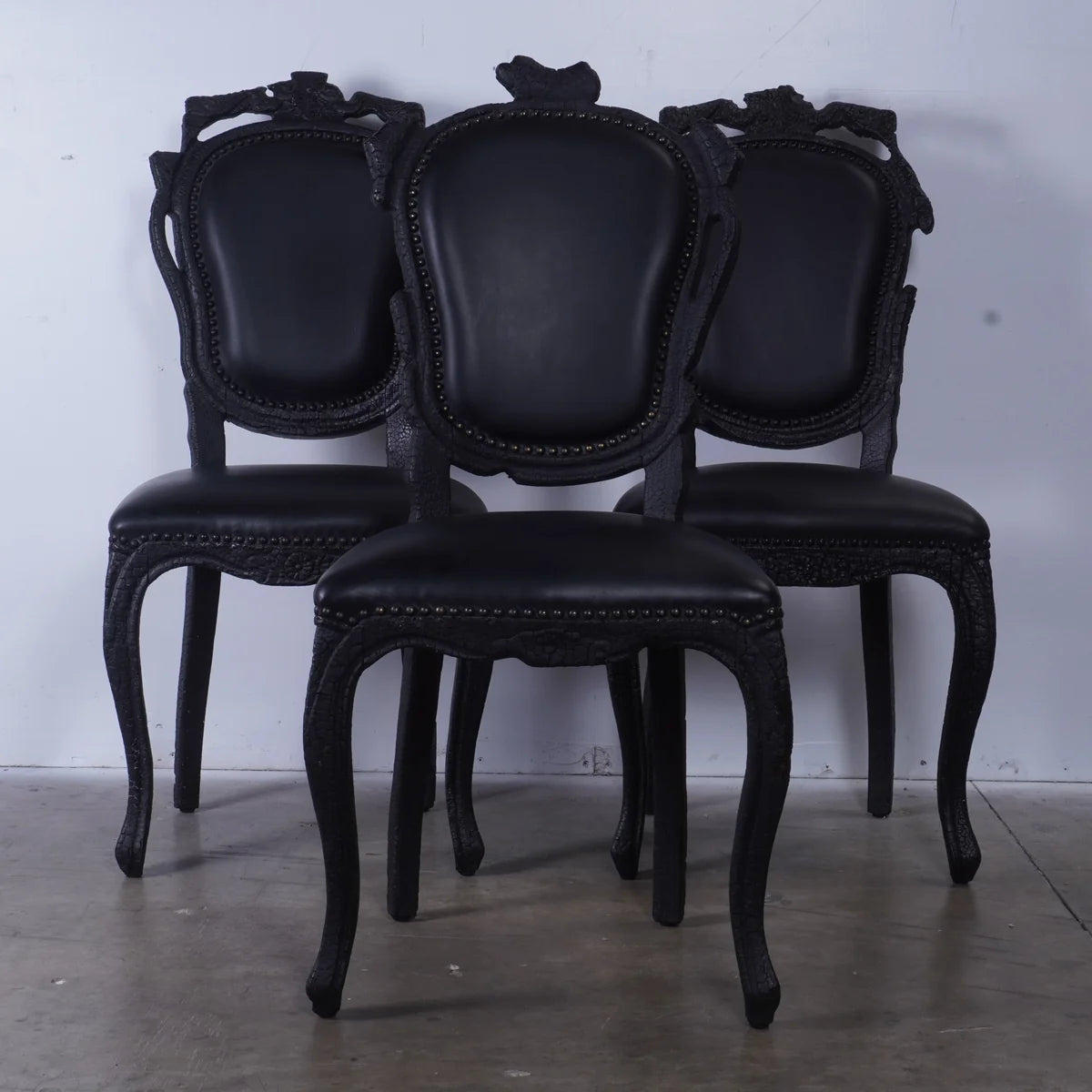 MOOOI Smoke Chairs by Maarten Baas, Pair Of