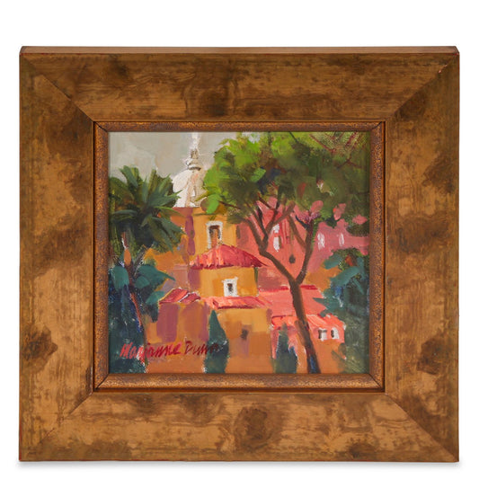 Marianne Dunn Roof Oil on Canvas Artwork