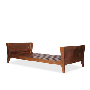 Stephanie Odegard Marj Day Bed in Copper Clad by Paul Mathieu