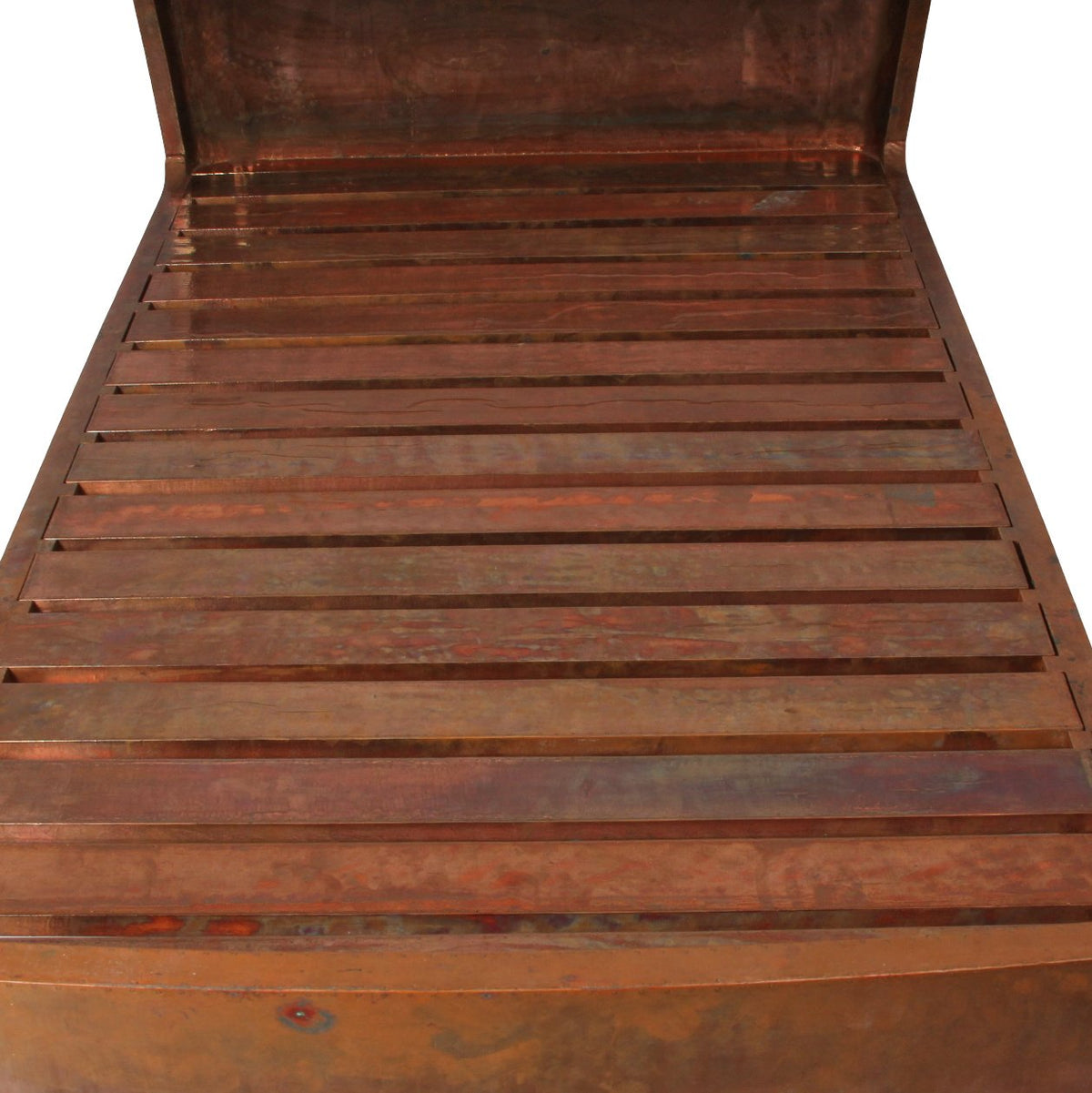 Stephanie Odegard Marj Day Bed in Copper Clad by Paul Mathieu