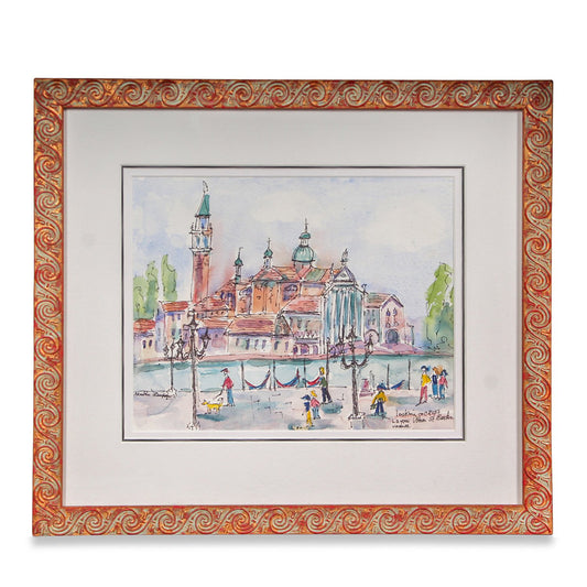 Martha Thompson Looking across Lagoon St Marks Venice