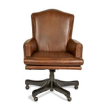 Mason-Art 2020L Desk Chair Upholstered in Edelman Leather